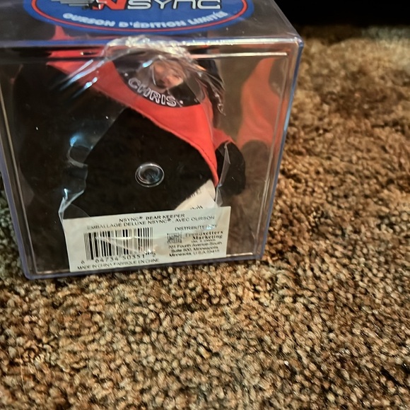 Vintage NSYNC Chris Limited Edition Bear number 4587 'NSYNC WITH YOU Plush - Picture 6 of 7